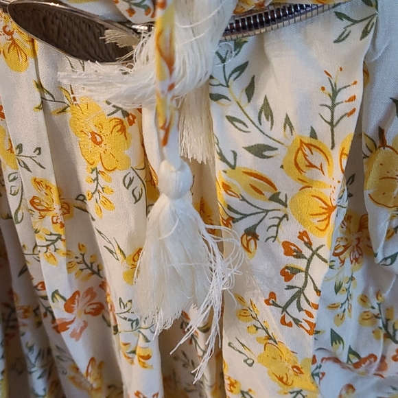 NEW SUMMER BO HO MULTI XS  MAXI DRESS LOMG SLEEVES - Picture 13 of 16